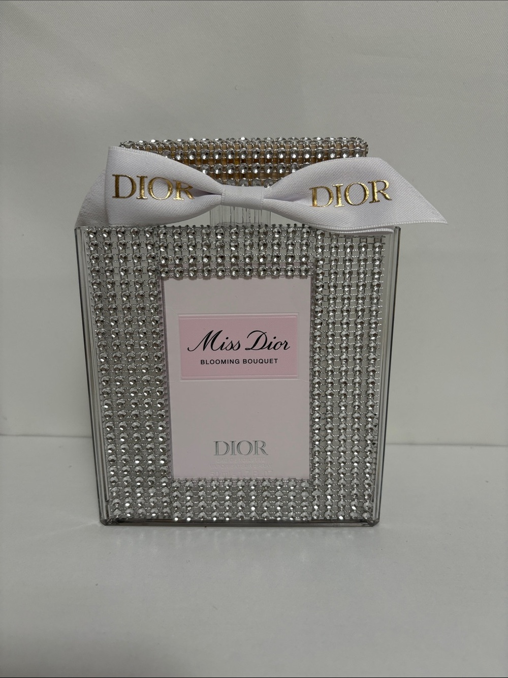 Plastic Miss Dior Perfume Bottle Clutch